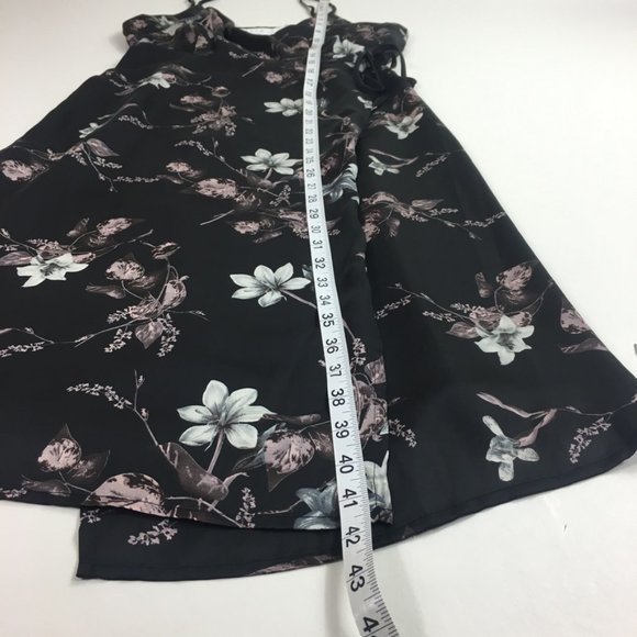 ASTR Satin Wrap Dress - Picture 4 of 8